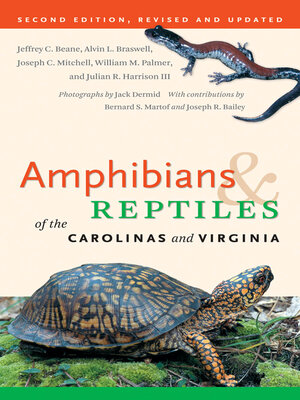 cover image of Amphibians and Reptiles of the Carolinas and Virginia, 2nd Ed